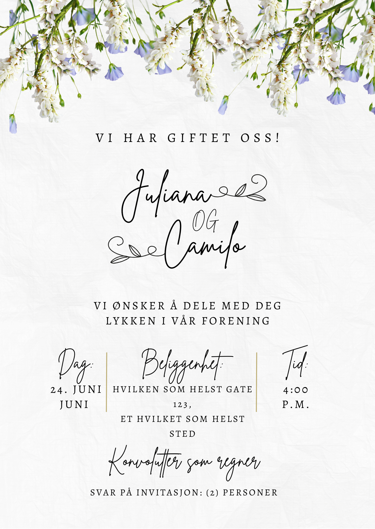 Konfirmasjonskort Visdom og eukaristi Invitasjon til den forste hellige banketten